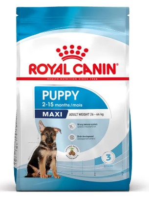 Royal Canin crocchette maxi puppy da kg. 15