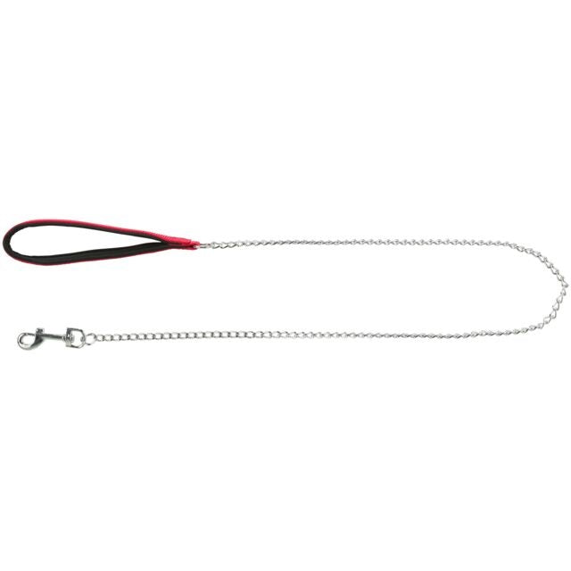 GUIN.CATENA c/MAN.NYL.1m/4mm,ROSSO