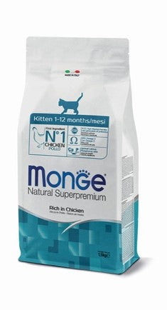 MONGE CAT KITTEN pollo da kg. 1,5