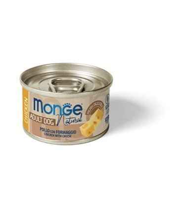 Monge Dog naturale pollo con formaggio