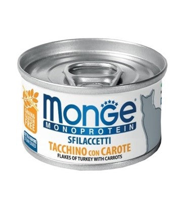 Monge sfilaccetti tacchino con carote