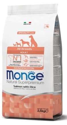 All Breeds Adult Salmone & riso MONOPROTEIN kg. 2,5