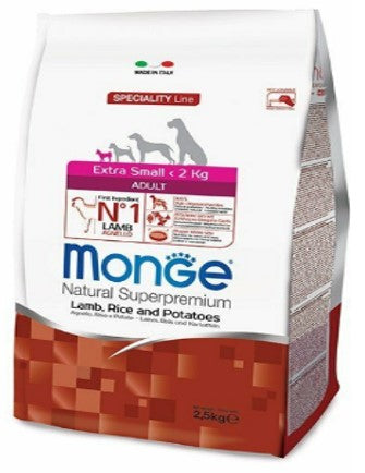 Extra Small Adult Agnello, riso & patate 2,5kg