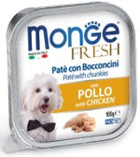 Monge Fresh vaschetta pollo100g