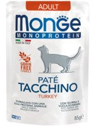 MONGE BUSTE MONOP. CAT ADULT paté tacchino