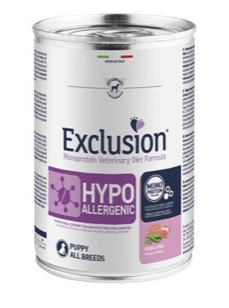 HYPOALLERGENIC PUPPY PORK & PEA conf. 400 gr