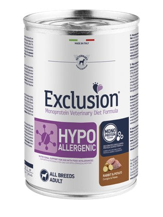HYPOALLERGENIC RABBIT & POTATO ALL BREEDS conf. 400 gr