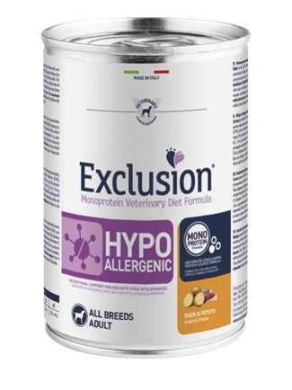 HYPOALLERGENIC DUCK & POTATO ALL BREEDS conf. 400 gr