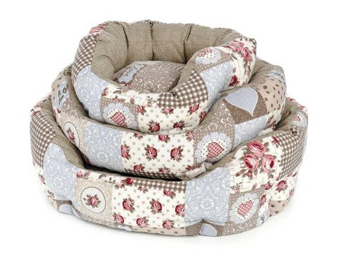CUCCETTE OVALI CUORE 2PZ. 50-60CM