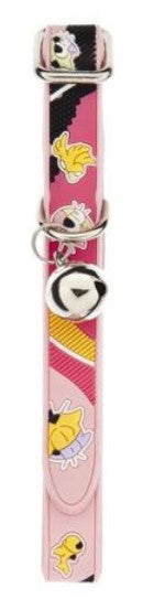 COLLARE GATTO GOMMA 1,2X30CM ROSA