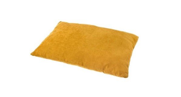 CUSCINO RETT.EVERYDAY CON ZIP LARGE 100X60CM GIALLO