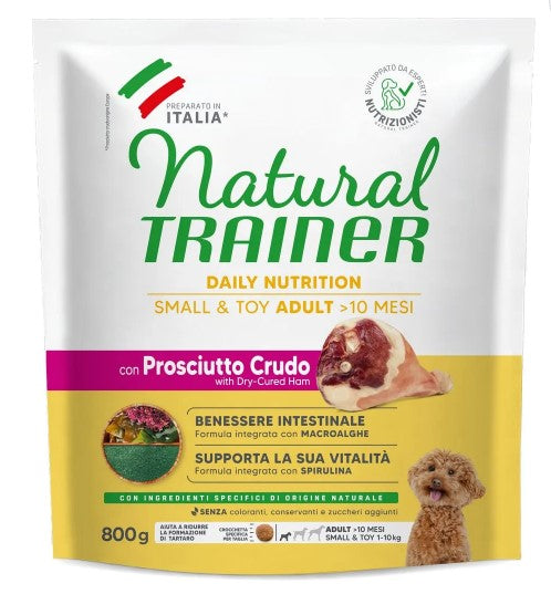 NATURAL TRAINER SMALL PROSCIUTTO CRUDO G. 800
