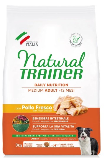 TRAINER ADULTO MEDIUM POLLO 3kg