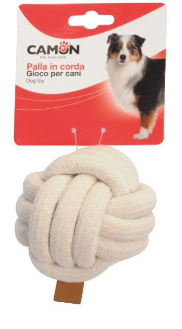 gioco cane palla in corda