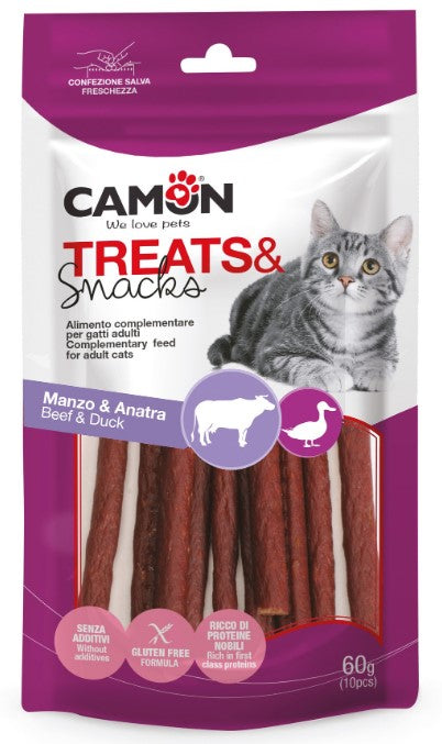 sticks di manzo e anatra 60g.
