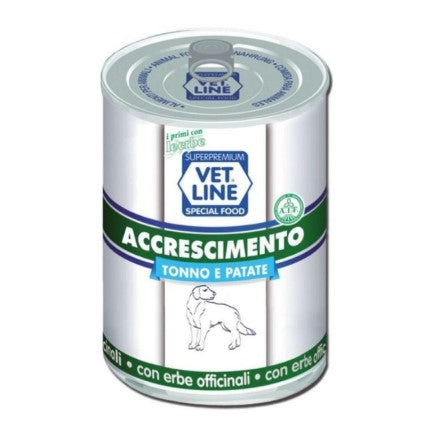 VET LINE ACCRESCIMENTO TONNO CON PATATE 400G