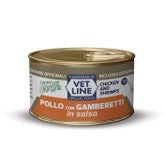 POLLO CON GAMBERETTI IN SALSA 70G