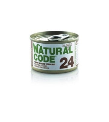 24 TONNO,MANZO E VERDURE 85G