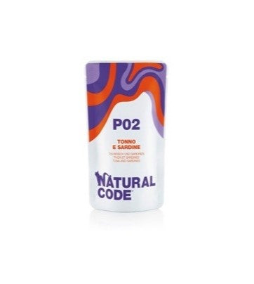 P02 POLLO E SARDINE IN BUSTA 70G