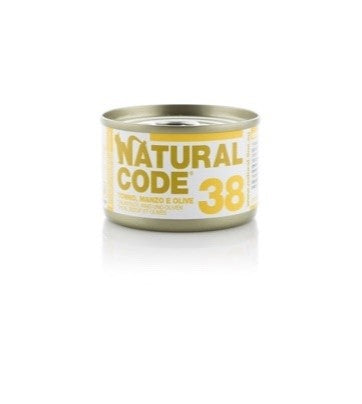 N.38 NATURAL CODE 85G TONNO MANZO E OLIVE