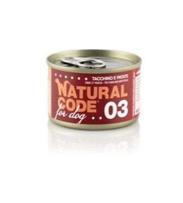 03 NATURAL CODE 90 G TACCHINO E PATATE