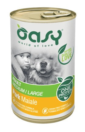 OASI ADULTO MED./LARGE MONOPROTEICO MAIALE LATTA DA G.400