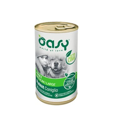OASI ADULTO MED./LARGE MONOPROTEICO CONIGLIO LATTA DA G.400