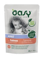 OASI BOCCONCINO IN SALSA ADULTO SALMONE BUSTA DA G. 85