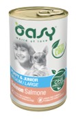 OASI PUPPY & JUNIOR MED./LARGE MONOPROTEICO SALMONE LATTA DA G.400