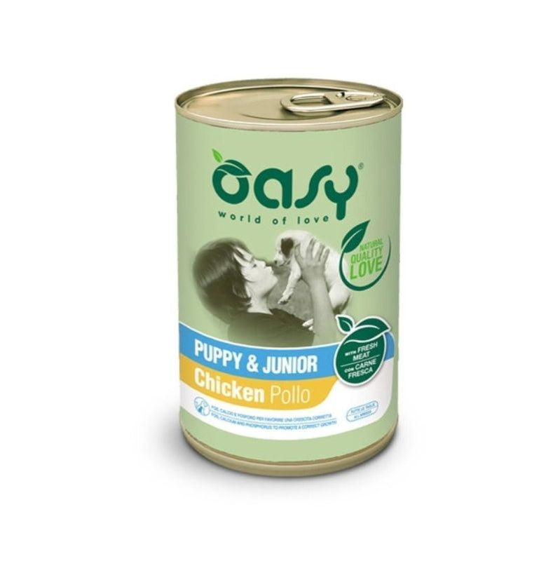 OASI PUPPY POLLO LIFESTAGE LATTA DA G.400