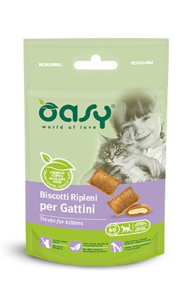 OASI BISCOTTI RIPIENI PER GATTINI BUSTINA G. 60