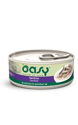 OASI UMIDO NATURALE SARDINE LATTINA G.150