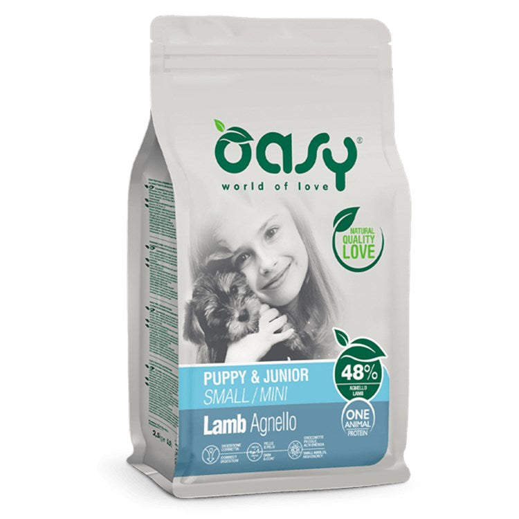 oasi puppy small agnello 800gr