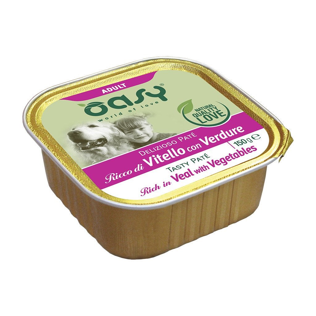 OASI PATE' ADULTO VITELLO VASCHETTA DA G.150