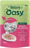 OASY WET CAT NATURY SOFT JELLY IN BUSTA 70GR TONNETTO CON SALMONE