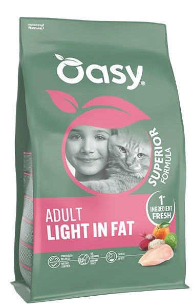 oasy cat adult light 1,5 kg.