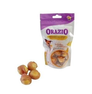 tuorlo d'uovo e petto di pollo