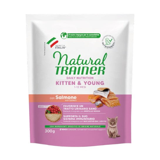 natural trainer kitten al salmone da g. 300