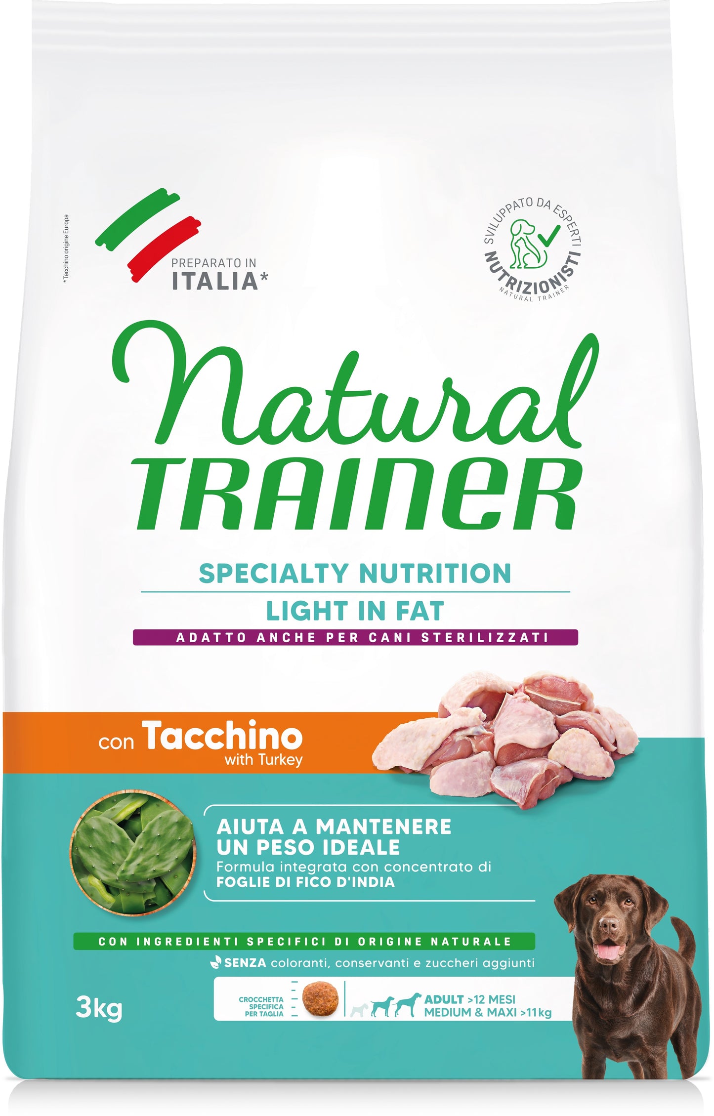 MEDIUM E MAXI LIGHT CON TACCHINO 3KG