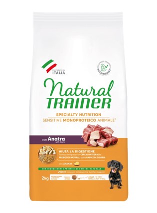 Sensitive small e TOY ADULT 2KG con ANATRA e cereali