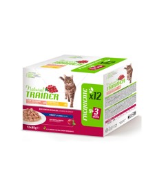 MULTIPAK X 12 CON SALMONE E POLLO adulto