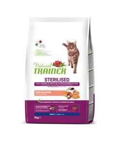 natural trainer sterilizzato salmone 3 kg
