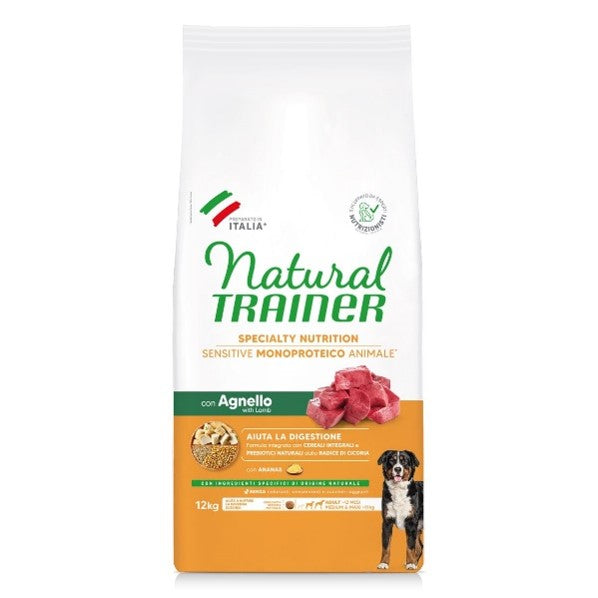 MED/MAXI ADULTO AGNELLO 12 KG.