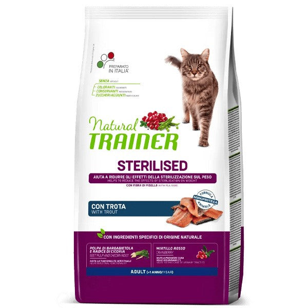 NT STERILISED TROUTA 1,5 KG + WET