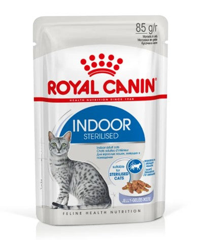 royal canin umido indoor in gelatina in bustina g. 85