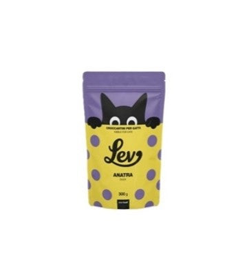 LEV CROCCANTINI PER GATTI STERILIZZATI con anatra g.300