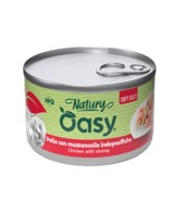 Oasy Wet Cat Natury Soft Jelly - POLLO CON MAZZANC OLLE Lattina 1