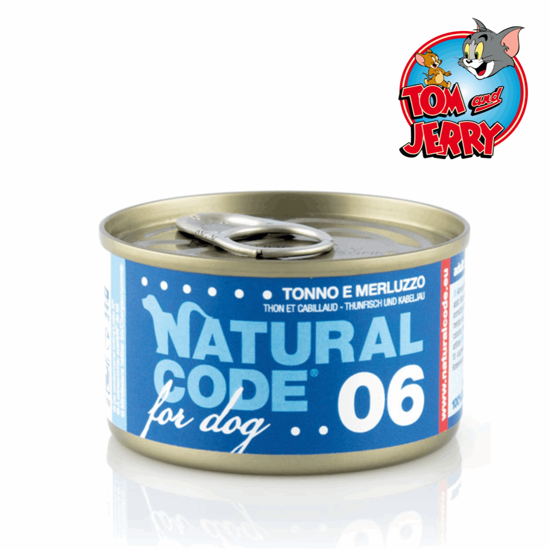 NATURAL CODE LATTINE CANE 90G - Tom & Jerry