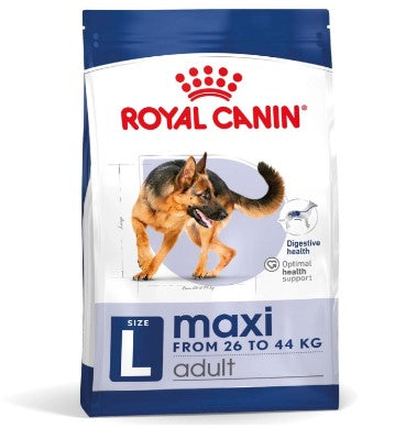 Royal Canin crocchette maxi adult 
kg. 4