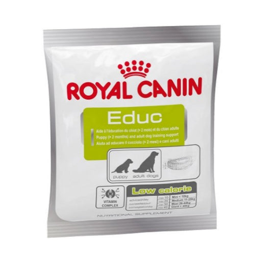 royal canin snack educ per cani in bustina da g. 50